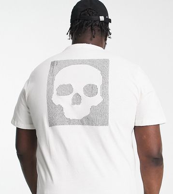 Bolongaro Trevor Plus cut out skull t-shirt in white