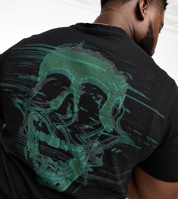 Bolongaro Trevor Plus static skull T-shirt in black