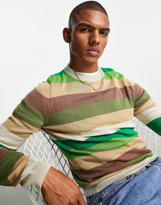 Bolongaro Trevor relaxed fit knit sweater in multi