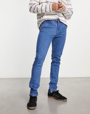 Bolongaro Trevor skinny jeans in mid blue