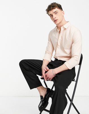 Bolongaro Trevor slim fit shirt in pink
