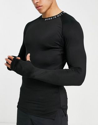 Bolongaro Trevor Sports long sleeve base top in black