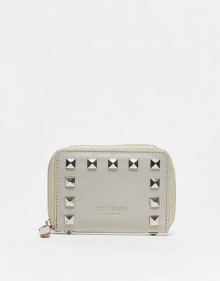 Bolongaro Trevor stud purse in stone-Neutral