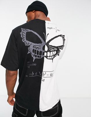 Bolongaro Trevor t-shirt with print in gray & black-Multi