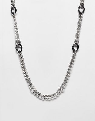 Bolongaro Trevor zinc chain in silver