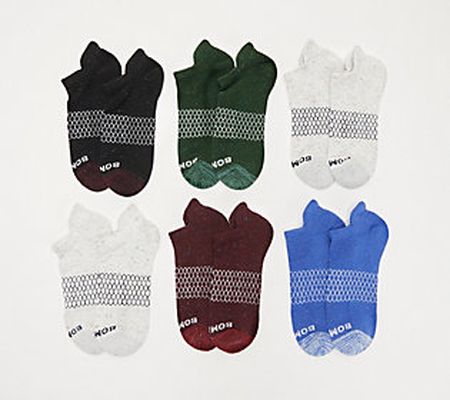 Bombas Set of 6 Men's Ankle Socks