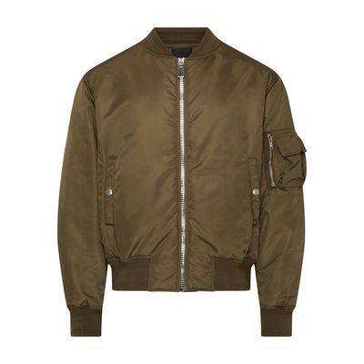 Bomber with pocket