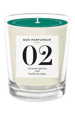 Bon Parfumeur Candle 02 Coriander Seed, Honey & Tobacco Scented Candle 