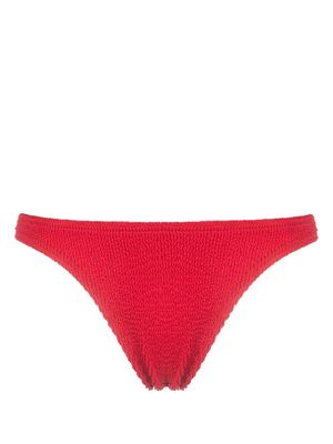 Bond-eye Bound seersucker bikini bottoms - Red