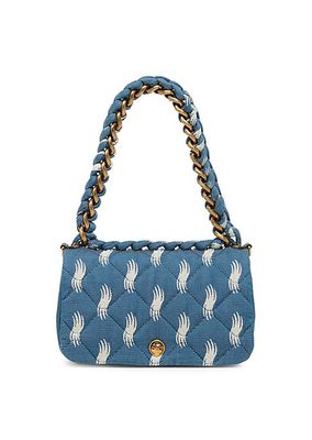 Bond M Tessuto Jacquard Shoulder Bag