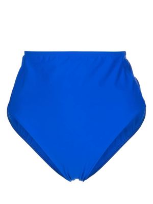 BONDI BORN Blake high-waisted bikini bottoms - Blue