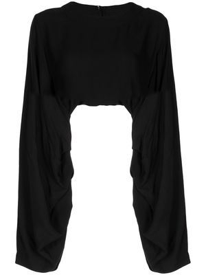 BONDI BORN Boracay long-sleeve top - Black
