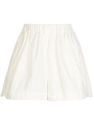 BONDI BORN elasticated-waist shorts - White