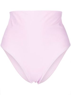 BONDI BORN Faith high-waist bikini bottoms - Pink