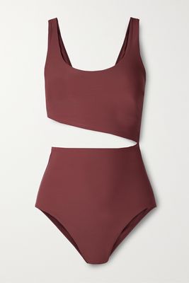 BONDI BORN - Harper Cutout Swimsuit - Red