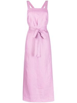 BONDI BORN Mustique open-back maxi dress - Pink
