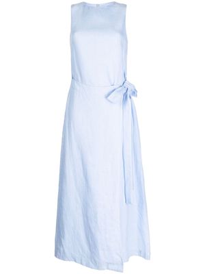 BONDI BORN sleeveless linen dress - Blue