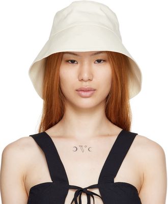 BONDI BORN SSENSE Exclusive Black Lucy Beach Hat