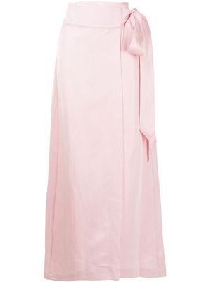 BONDI BORN Universal wrap skirt - Pink