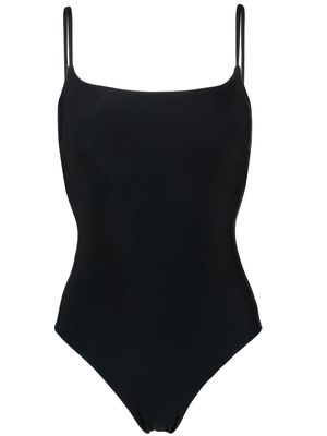 BONDI BORN Winnie square-neck swimsuit - Black