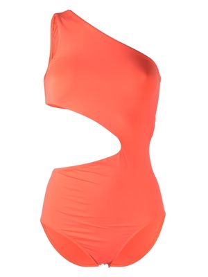 BONDI BORN Zuri cut-out swimsuit - Red