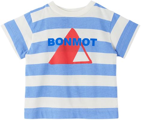 Bonmot Organic Baby Blue Organic Cotton T-Shirt