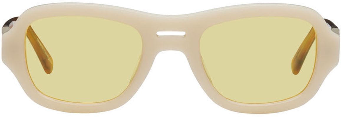 BONNIE CLYDE Beige & Brown Maniac Sunglasses