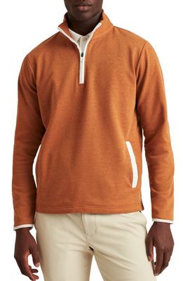 Bonobos Clubhouse Half Zip Golf Pullover in Fresh Hickory