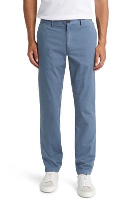 Bonobos Washed Stretch Twill Chino Pants in Bluefin