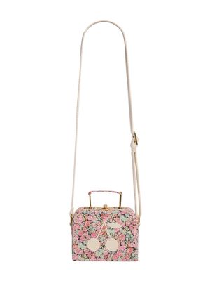 Bonpoint Aimane floral-print shoulder bag - Pink