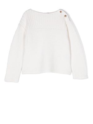 Bonpoint Amiral knitted jumper - White