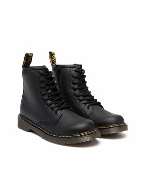 Bonpoint ankle lace-up boots - Black