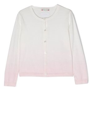 Bonpoint Annabelle organic-cotton cardigan - Pink