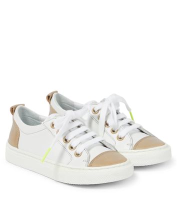 Bonpoint Archie leather sneakers