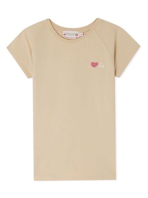 Bonpoint Asmae cotton T-shirt - Neutrals