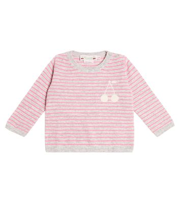Bonpoint Baby Celly striped cashmere sweater