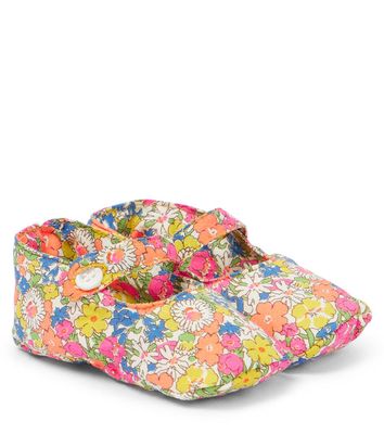 Bonpoint Baby Lilibee floral slippers