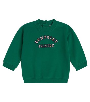 Bonpoint Baby logo cotton jersey sweatshirt
