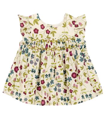 Bonpoint Baby Naomie floral cotton dress