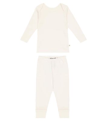 Bonpoint Baby Pebio cotton top and leggings set