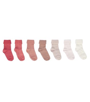 Bonpoint Baby set of 7 cotton-blend socks