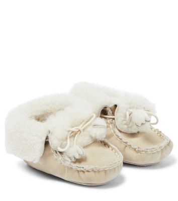 Bonpoint Baby shearling booties