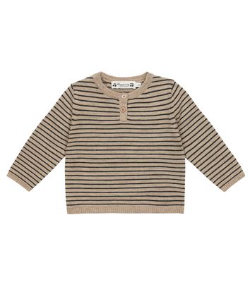 Bonpoint Baby striped wool sweater