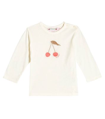 Bonpoint Baby Tahsina embroidered cotton T-shirt