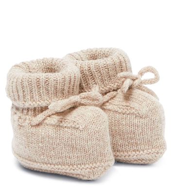 Bonpoint Baby wool booties