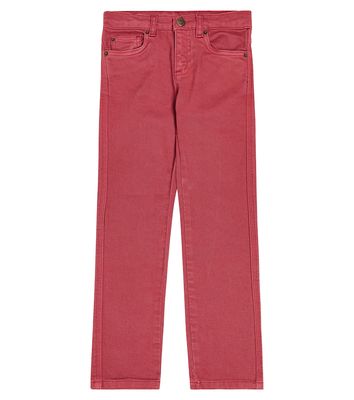 Bonpoint Bonnie cotton-blend straight jeans