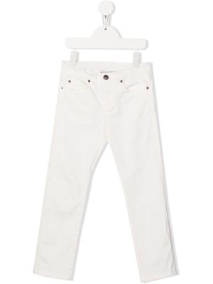 Bonpoint Bonnie slim-cut trousers - White