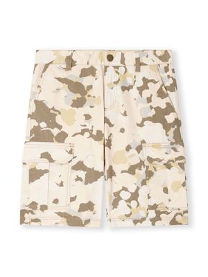 Bonpoint Caiman camouflage-print shorts - Neutrals