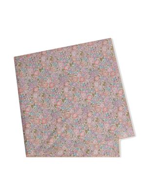 Bonpoint Cayati floral-print cotton foulard - Pink