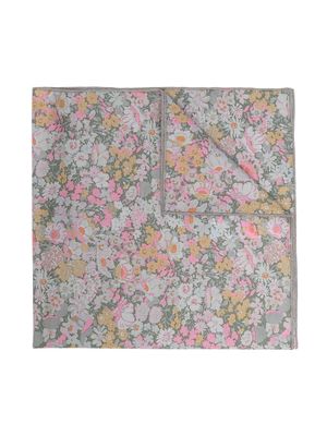 Bonpoint Cayati floral-print scarf - Grey